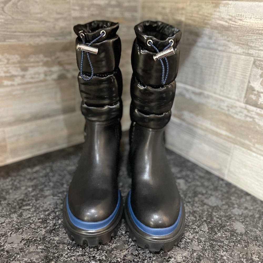 Calvin Klein black winter boots. Size 6 and 9.5